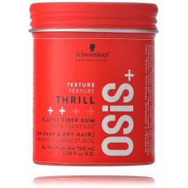 Schwarzkopf Professional OSiS+ Thrill Elastic Fiber Gum волокнистая резина для укладки средней фиксации для волос