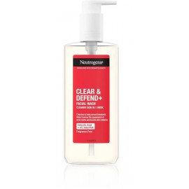 Neutrogena Clear & Defend + Facial Wash средство для мытья лица