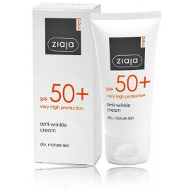 Ziaja Med Anti-Wrinkle Cream SPF50+ pretgrumbu sejas krēms sausai/nobriedušai ādai