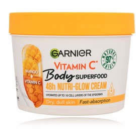 Garnier Body Superfood Vitamin C 48H Nutri-Glow Cream mitrinošs un balinošs krēms ķermenim