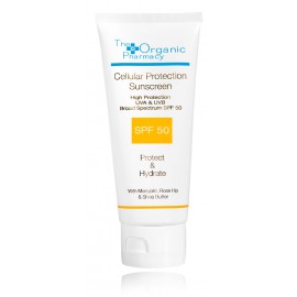 The Organic Pharmacy Cellular Protection Sunscreen SPF50 Protect & Hydrate aizsargājošs mitrinošs krēms sejai un ķermenim