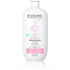 Eveline 6 Ceramides Intensely Nourishing Body Emulsion maitinamoji kūno emulsija sausai/normaliai odai