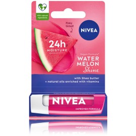 Nivea 24H Moisture Watermelon Shine lūpu balzams