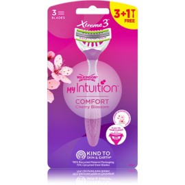 Wilkinson Sword My Intuition Xtreme3 Smooth Comfort Cherry Blossom одноразовые бритвы для женщин