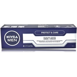 Nivea Men Protect & Care mitrinošs un aizsargājošs skūšanās krēms vīriešiem