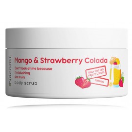 Nacomi Mango & Strawberry Colada Body Scrub ķermeņa skrubis