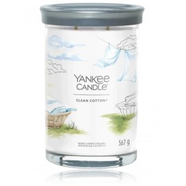 Yankee Candle Signature Collection Tumbler Clean Cotton aromātiska svece