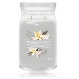 Yankee Candle Signature Collection Smoked Vanilla & Cashmere ароматическая свеча