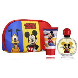 Disney Mickey Mouse komplekts bērniem (50 ml. EDT + 100 ml. dušas želeja + kosmētikas maciņš)