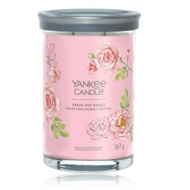 Yankee Candle Signature Tumbler Collection Fresh Cut Roses aromātiska svece