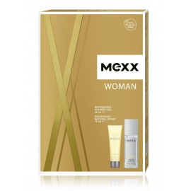 Mexx Woman komplekts sievietēm (75 ml izsmidzināms dezodorants + 50 ml dušas želeja)