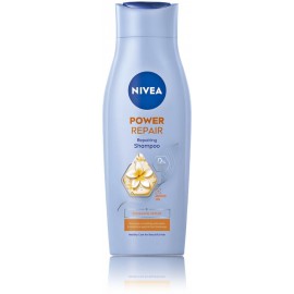 Nivea Power Repair восстанавливающий шампунь со сывороткой сквалана для поврежденных, сухих и ломких волос