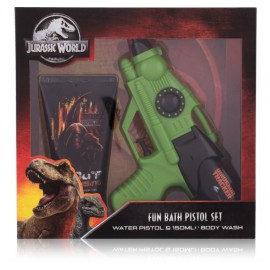 Jurassic World komplekts bērniem (150 ml. dušas želeja + ūdens pistole)
