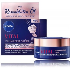 Nivea Vital Regenerating ночной восстанавливающий крем для лица от морщин
