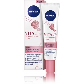 Nivea Vital Radiant Complexion 3in1 придающая сияние сыворотка для лица против морщин