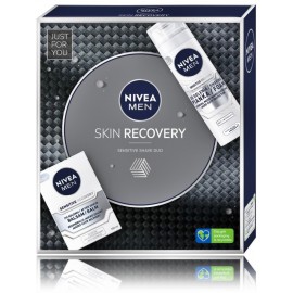 Nivea Men Sensitive Recovery komplekts vīriešiem (balzams pēc skūšanās 100 ml. + skūšanās putas 200 ml.)