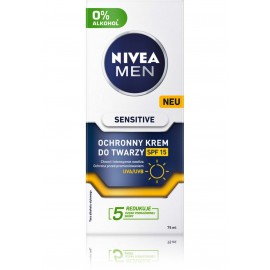 Nivea Men Sensitive SPF15 aizsargājošs sejas krēms vīriešiem