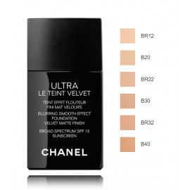 Chanel Ultra Le Teint Velvet Foundation SPF15 grima pamats