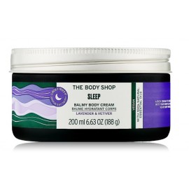 The Body Shop Lavender & Vetiver Sleep Body Cream nomierinošs nakts ķermeņa krēms