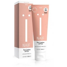 Naif Baby & Kids Sun Lotion SPF50 saules aizsarglosjons bērniem