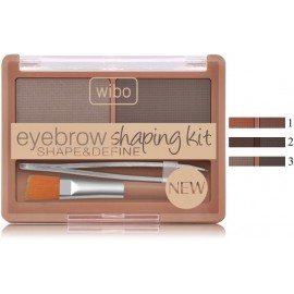 Wibo Shape&Define Eyebrow Shaping Kit uzacu veidošanas komplekts 1 gab.