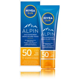 Nivea Sun Alpin SPF50 aizsargājošs sejas krēms pret sauli, aukstumu un vēju