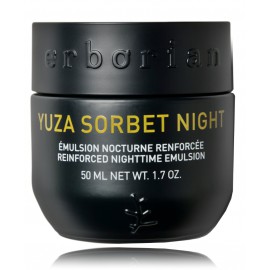 Erborian Yuza Sorbet Reinforced Nighttime Emulsion nakts emulsija sausai sejas ādai