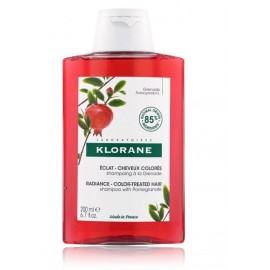 Klorane Radiance Color-Treated Shampoo With Pomegranate šampūns krāsotiem matiem