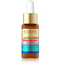 Eveline žBio Hyaluron 3x Retinol System Anti-Wrinkle Filler Serum serumas nuo raukšlių