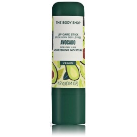 The Body Shop Avocado Lip Care Stick drėkinantis ir maitinantis lūpų balzamas sausai odai