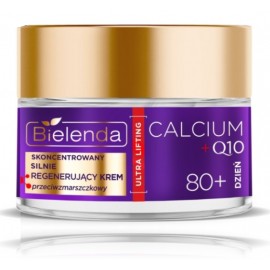 Bielenda Calcium + Q10 Ultra Lifting Strong Regenerating 80+ Day Cream  дневной крем для зрелой кожи лица