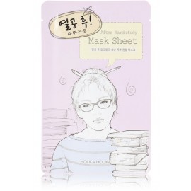 Holika Holika Mask Sheet After Hard Study atjaunojoša lokšņu sejas maska