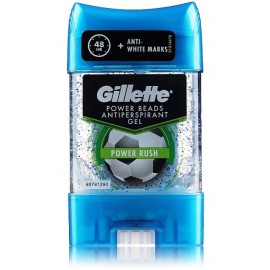 Gillette PowerBeads Power Rush Anti-Perspirant Gel antiperspirants vīriešiem