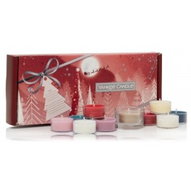 Yankee Candle Bright Lights Tealight Candle набор ароматических свечей (10 х 9,8 г. + подсвечник)