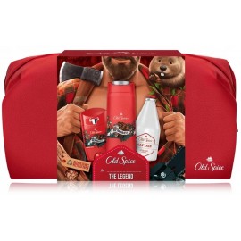 Old Spice Bearglove komplekts vīriešiem (50 ml dezodorants + 250 ml dušas želeja + 100 ml pēcskūšanās līdzeklis + maciņš)