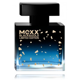 Mexx Black & Gold for Men Limited Edition EDT smaržas vīriešiem