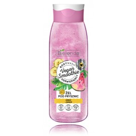 Bielenda Vegan Smoothie Arbuz + Banan Shower Gel mitrinoša un barojoša dušas želeja