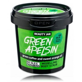 Beauty Jar Green Apelsin Modeling Body Scrub modelējošs ķermeņa skrubis