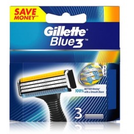 Gillette Blue3 skuvekļa galviņas