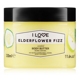 I Love Elderflower Fizz Scented Body Butter ķermeņa sviests