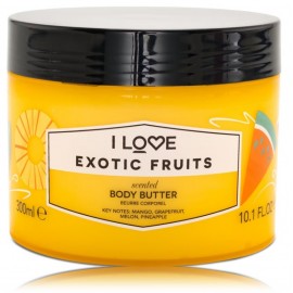 I Love Exotic Fruits Scented Body Butter ķermeņa sviests