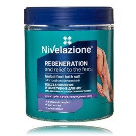 Farmona Nivelazione Regeneration Herbal Foot Bath Salt atjaunojoša kāju vannas sāls ar ārstnieciskiem augiem