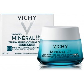 Vichy Mineral 89 Rich Cream увлажняющий крем для сухой и чувствительной кожи лица