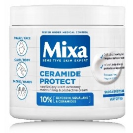 Mixa Ceramide Protect Moisturizing & Protective Cream mitrinošs un aizsargājošs krēms ļoti sausai ādai