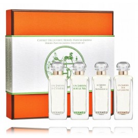 Hermès La Collection Des Parfums-Jardins miniatūru komplekts vīriešiem un sievietēm (4 x 7,5 ml EDT)