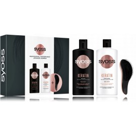 SYOSS Keratin komplekts (kondicionieris 440 ml. + šampūns 440 ml. + ķemme)