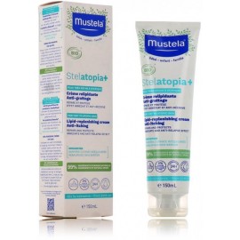 Mustela Stelatopia+ Lipid-Replenishing Cream lipīdus papildinošs pretniezes krēms ļoti sausai un atopiskai ādai