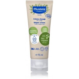 Mustela Bio Organic Diaper Cream dabīgs krēms zīdaiņiem autiņbiksīšu zonā