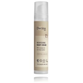 Derma Eco Moisturizing Night Cream organisks mitrinošs nakts krēms sejai