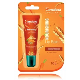 Himalaya Nourishing Lip Balm barojošs lūpu balzams ar kviešu asnu eļļu, E vitamīnu un burkānu sēklu eļļu